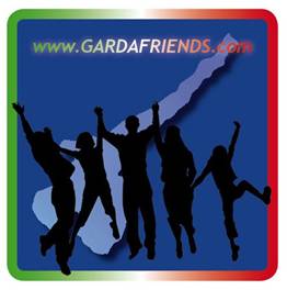 Logo Gardafriends, vrienden van het Gardameer...
