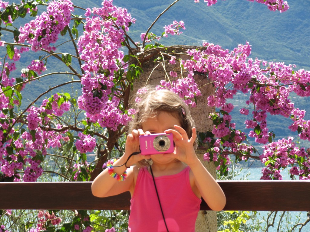 Foto's maken aan het Gardameer