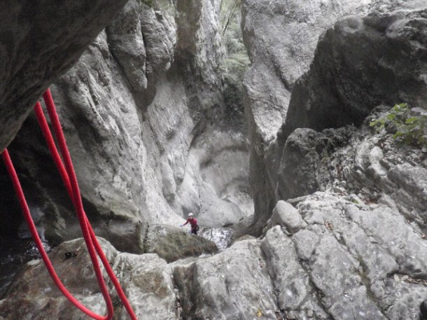 Canyoning aan het Gardameer