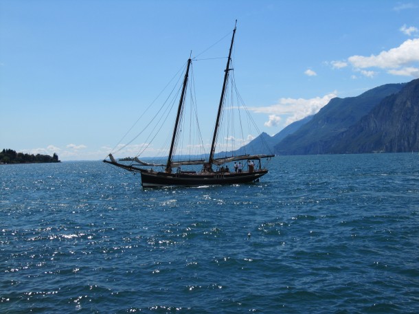 De oudste zeilboot op het Gardameer: La Siora Veronica