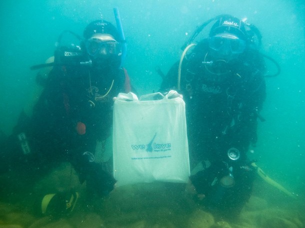 Wedstrijd onderwaterfotografie in het Gardameer