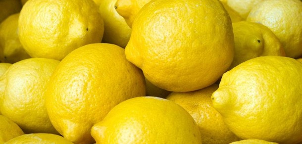 Gele citroenen van het Gardameer