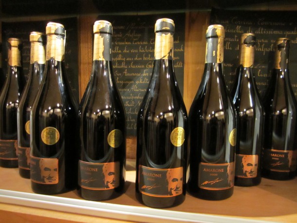 Voor de liefhebbers, een fles Amarone