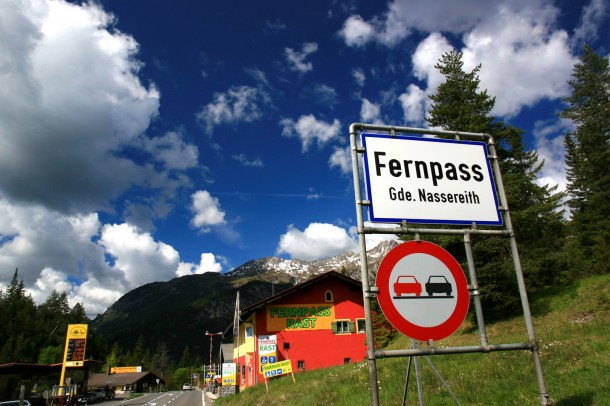 Foto's van de Fernpass in Oostenrijk