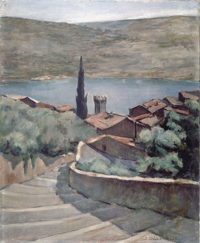 Lago di Garda painting 1937