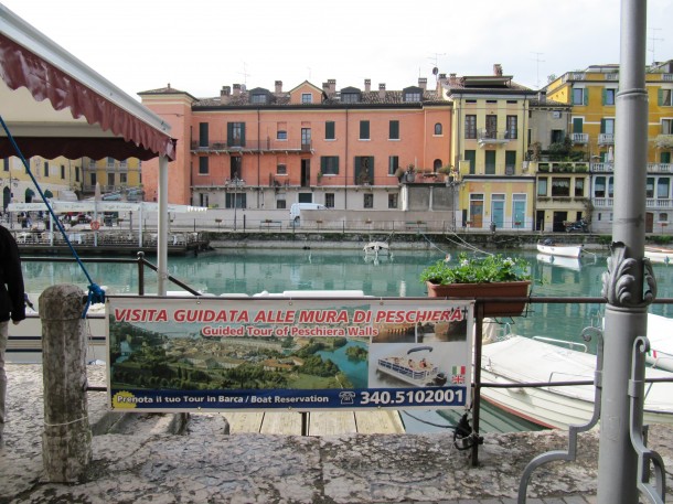 Peschiera del Garda - een stad in het zuiden van het Gardameer