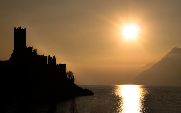 Fietsen rond het Gardameer - Malcesine