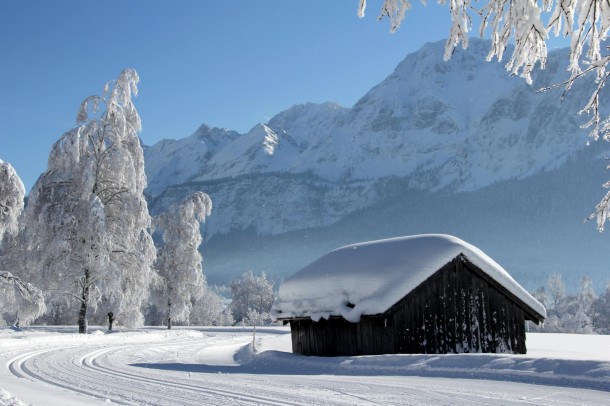 Winter in de Zugspitzarena