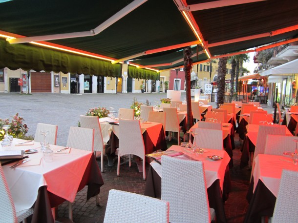 Restaurants in Sirmione aan het Gardameer